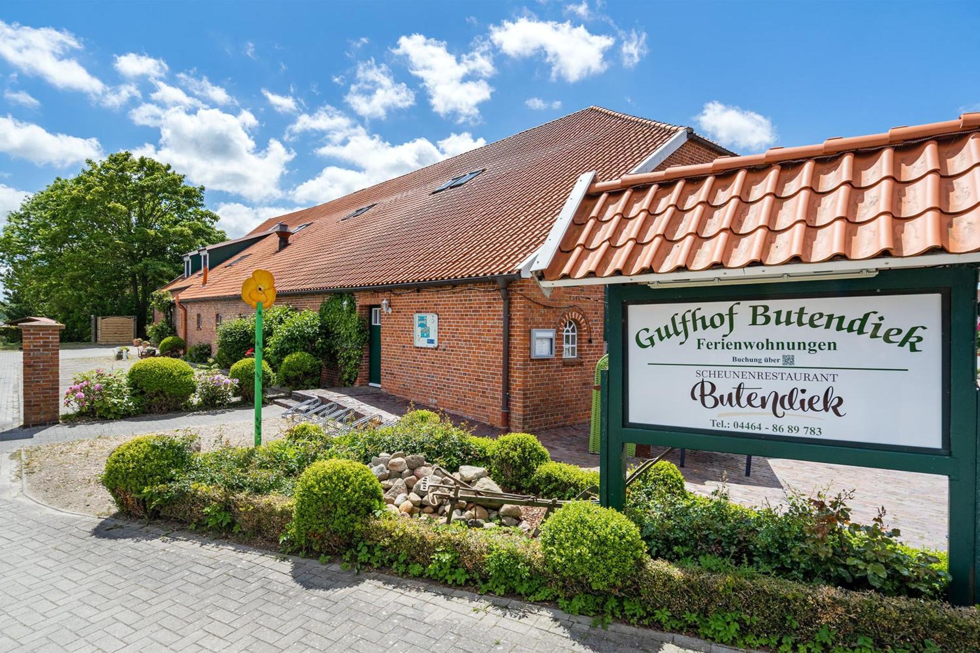 Apartamento Gulfhof Butendiek - Fruechtekammer Neuharlingersiel Exterior foto